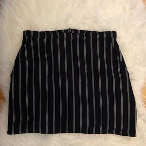 skirt with stripes